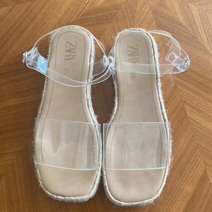 Zara Vinyl sandal